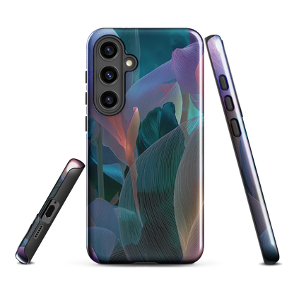 'Ethereal Blades' Samsung Galaxy S24 Plus tough phone case - protective glossy case NZ Australia