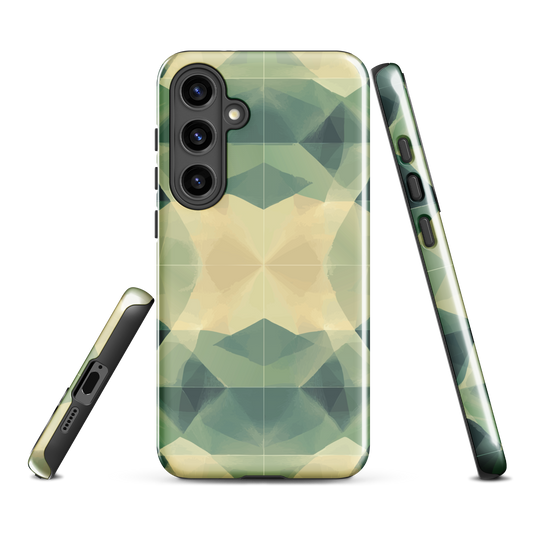 'Symmetry' Samsung Galaxy S24 Plus tough phone case - protective glossy case NZ Australia