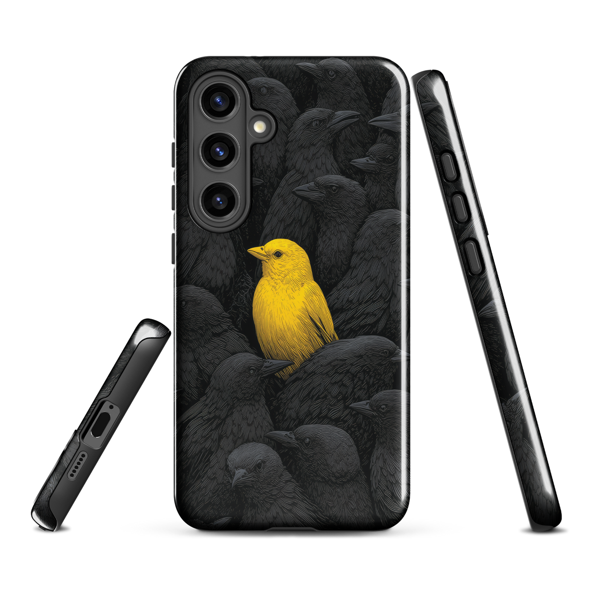 'Stand Out' Samsung Galaxy S24 Plus tough phone case - protective glossy case NZ Australia