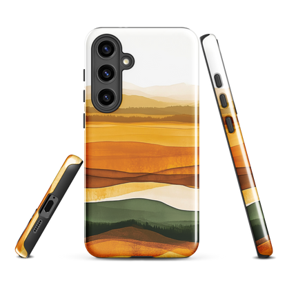'Autumn' Samsung Galaxy S24 Plus tough phone case - protective glossy case NZ Australia
