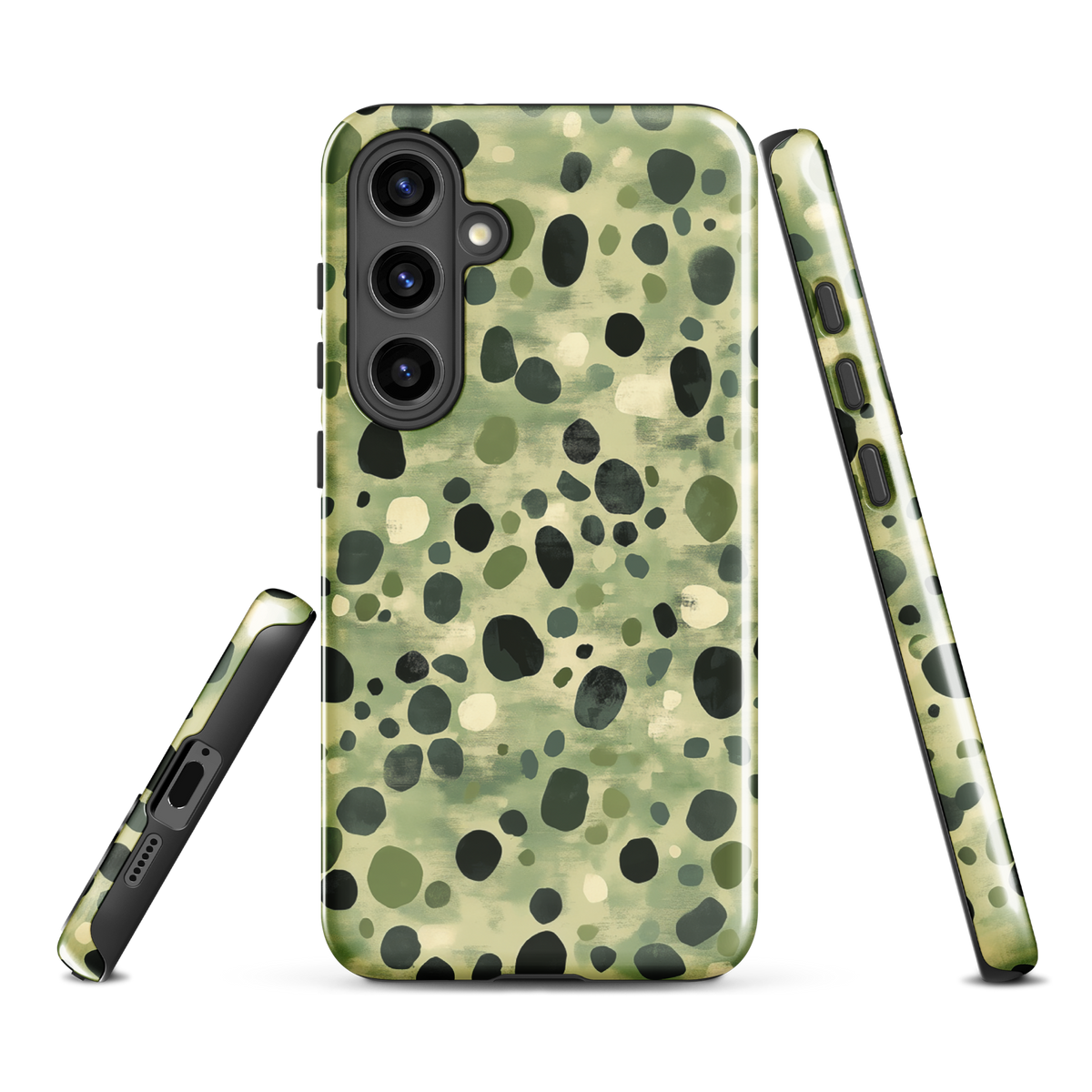 'Stepping Stone' Samsung Galaxy S24 Plus tough phone case - protective glossy case NZ Australia