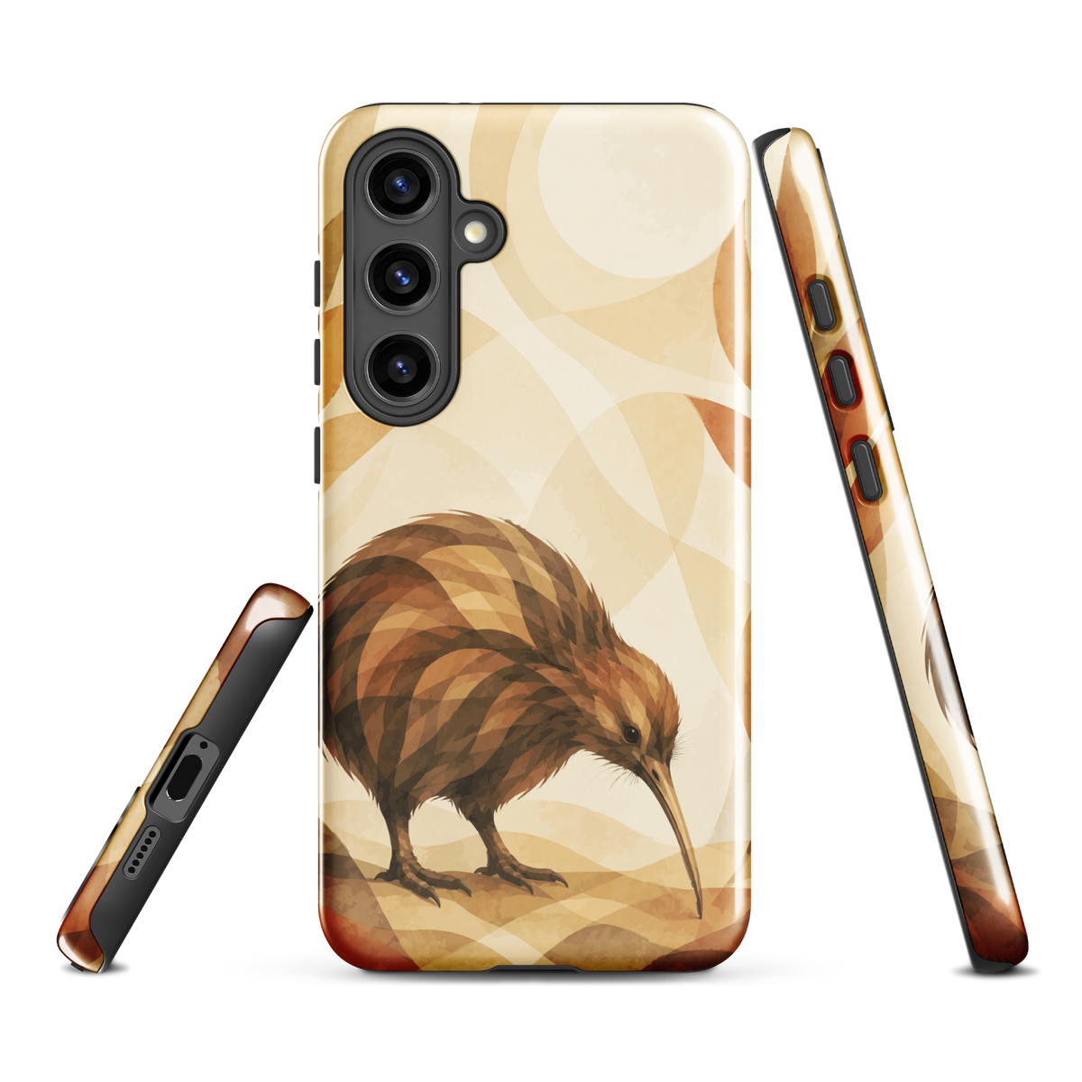 'Kiwi' Samsung Galaxy S24 Plus tough case - protective glossy case NZ Australia