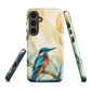 'Kōtare' Samsung Galaxy S24 Plus tough case - protective glossy case NZ Australia