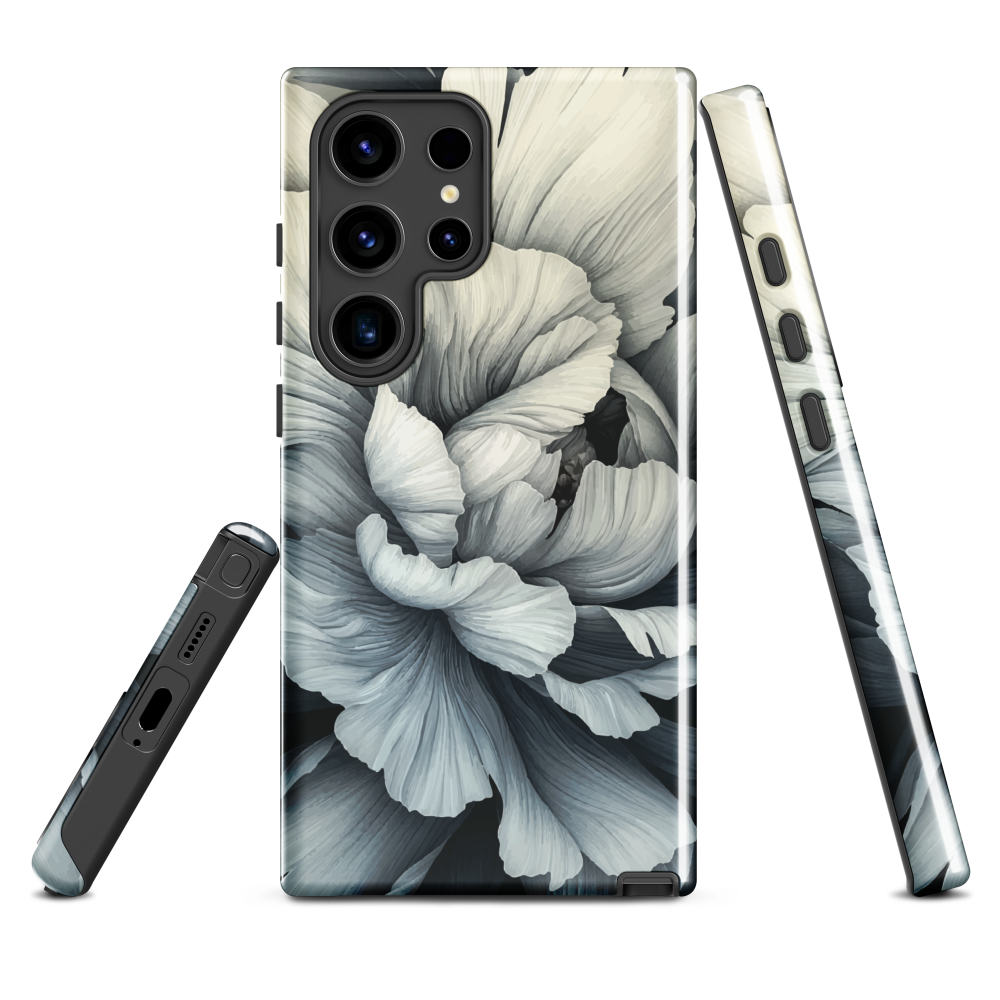 'Moonlit' Samsung Galaxy S24 Ultra tough phone case - protective glossy case NZ Australia