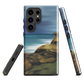 Castlepoint coastal phone case with cliffs, ocean and sky. New Zealand landscape art by designer Ben Hart.