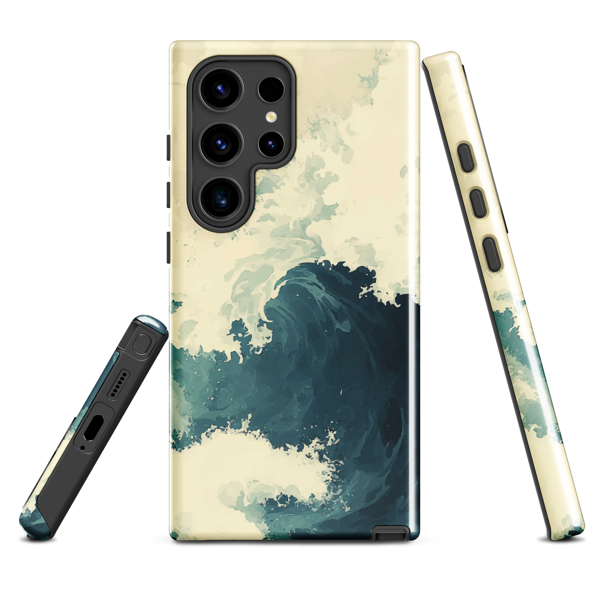 Rising swell phone case | Ocean wave design NZ