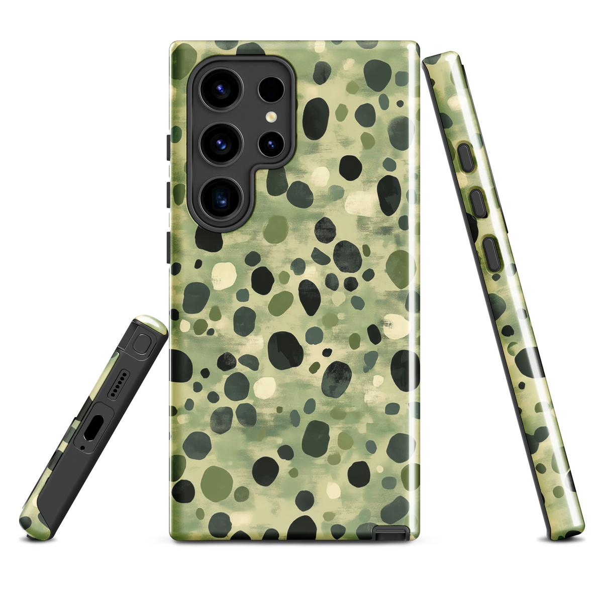 'Stepping Stone' Samsung Galaxy S24 Ultra tough phone case - protective glossy case NZ Australia