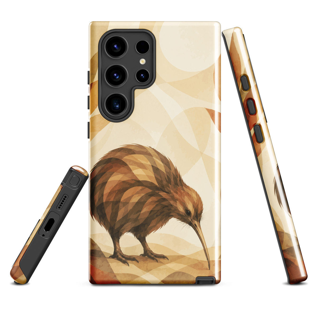'Kiwi' Samsung Galaxy S24 Ultra tough case - protective glossy case NZ Australia