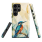 'Kōtare' Samsung Galaxy S24 Ultra tough case - protective glossy case NZ Australia