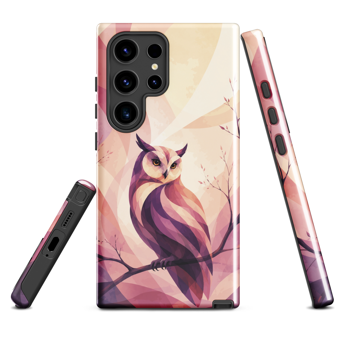 'Ruru' Samsung Galaxy S24 Ultra tough case - protective glossy case NZ Australia