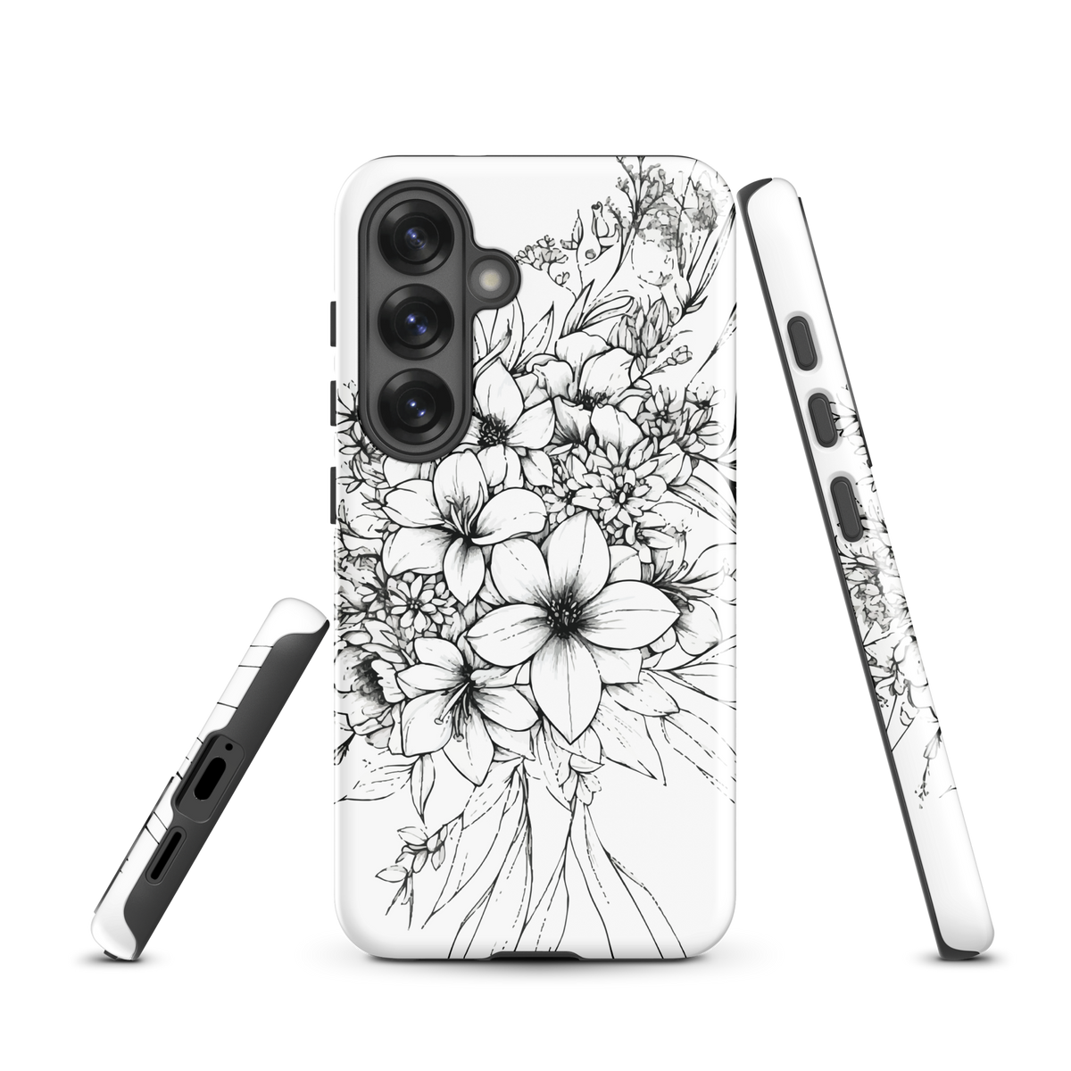 'Silhouette' Samsung Galaxy S25 tough phone case - protective glossy case NZ Australia