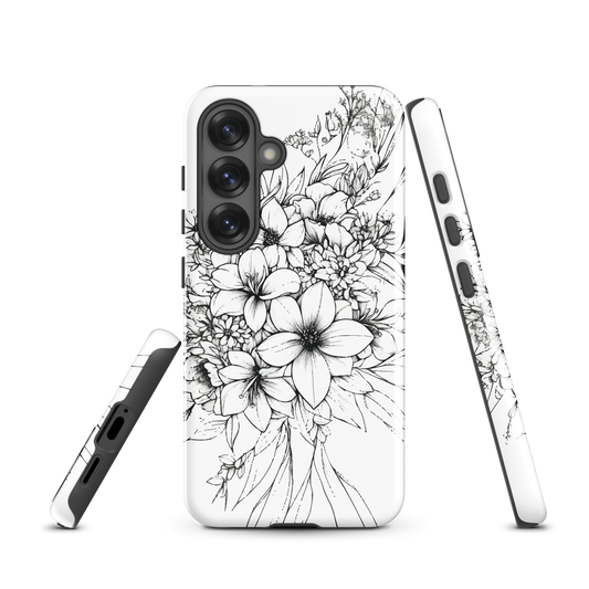 'Silhouette' Samsung Galaxy S25 tough phone case - protective glossy case NZ Australia