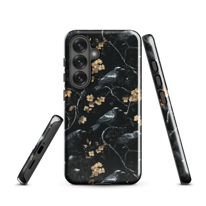 'Shadow' Samsung Galaxy S25 tough phone case - protective glossy case NZ Australia