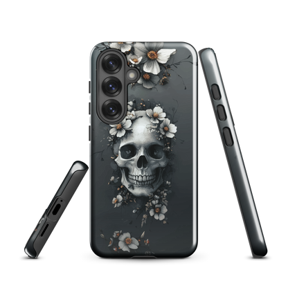 'Eternal Bloom' Samsung Galaxy S25 tough phone case - protective glossy case NZ Australia