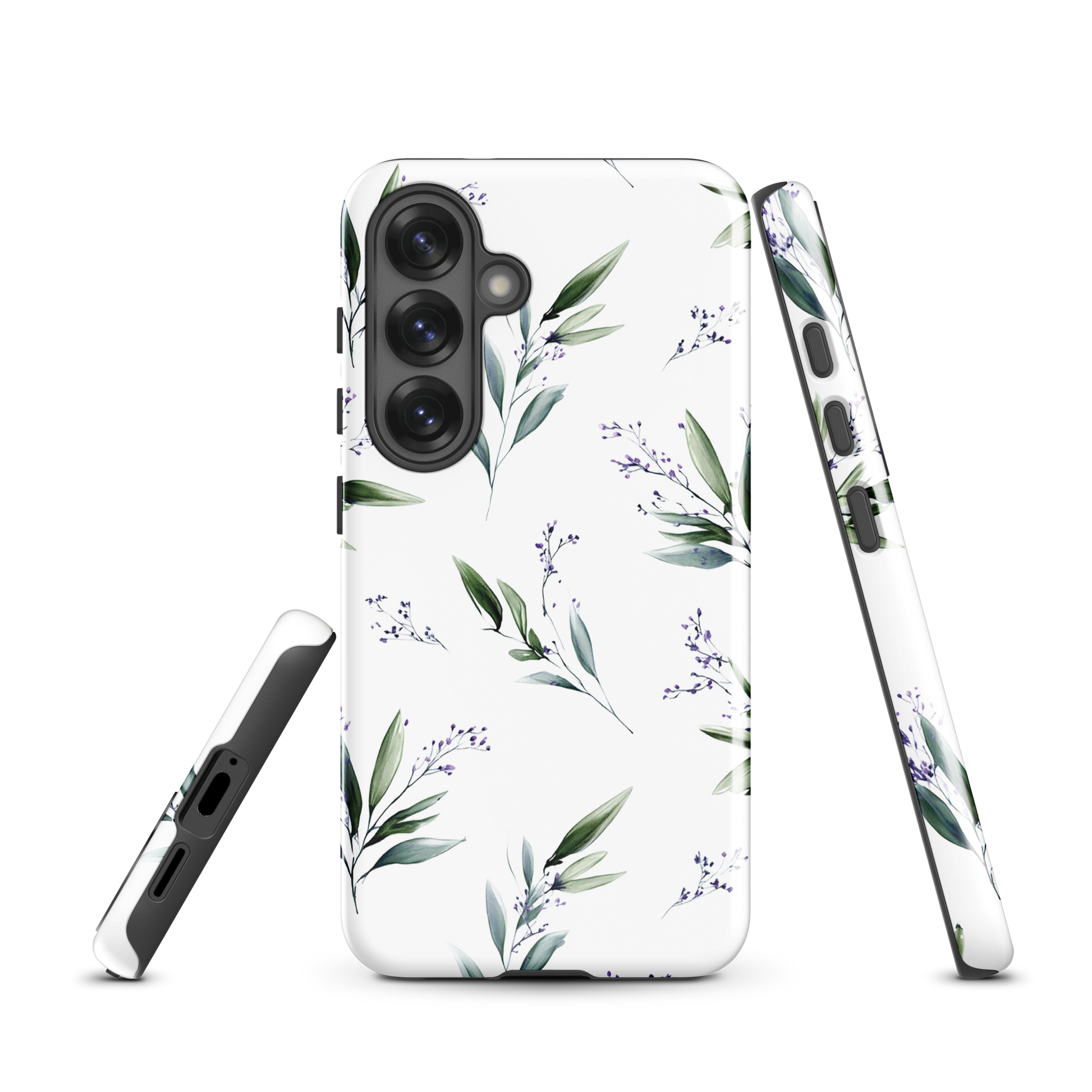 Botanical sprigs phone case | Minimal botanical design NZ