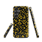 Retro scribbles phone case | Bold retro design NZ