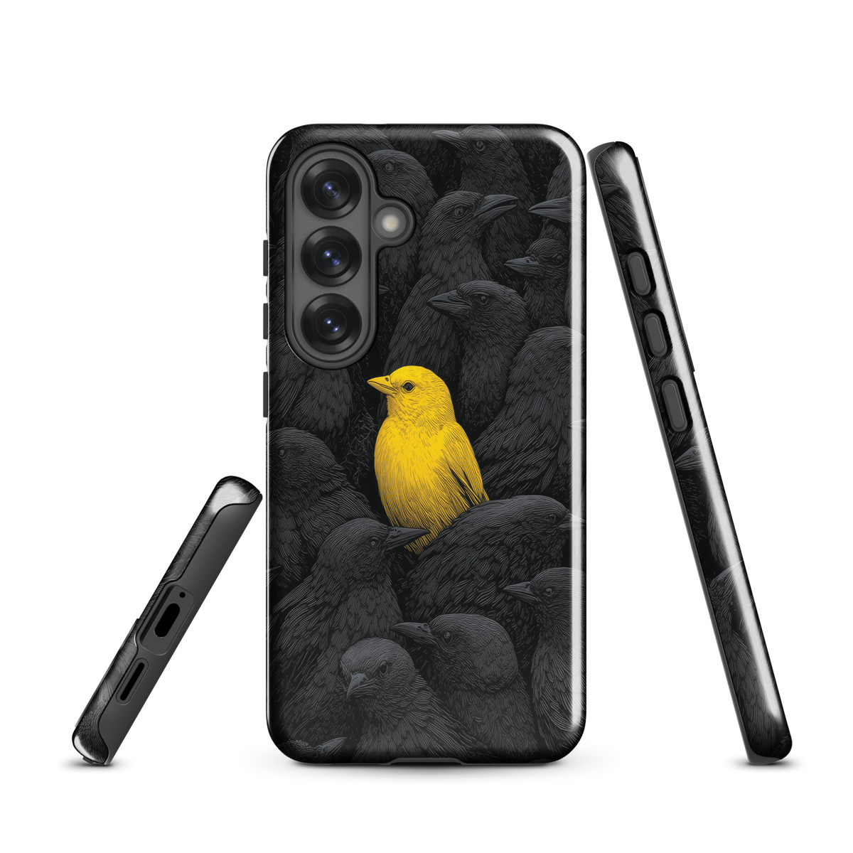 'Stand Out' Samsung Galaxy S25 tough phone case - protective glossy case NZ Australia