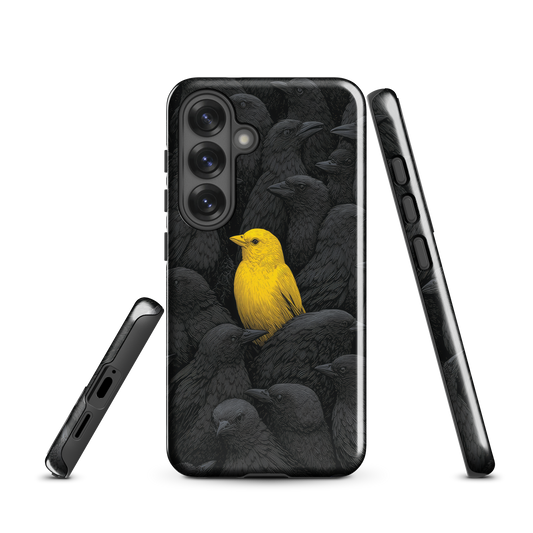 'Stand Out' Samsung Galaxy S25 tough phone case - protective glossy case NZ Australia