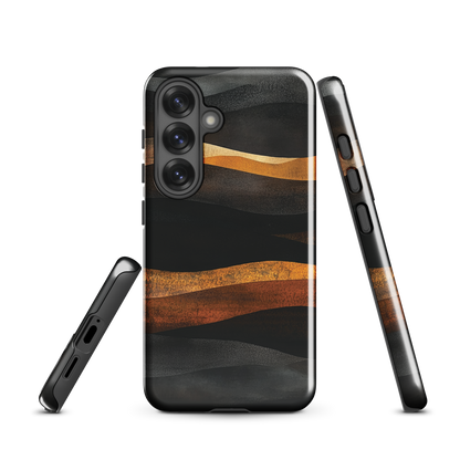 'Flow' Samsung Galaxy S25 tough phone case - protective glossy case NZ Australia