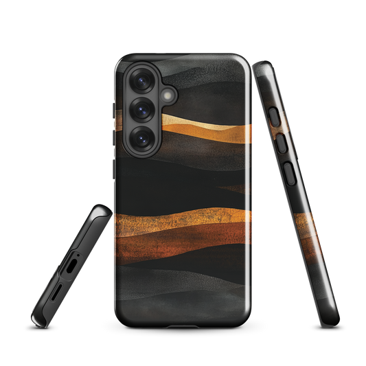 'Flow' Samsung Galaxy S25 tough phone case - protective glossy case NZ Australia