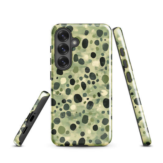 'Stepping Stone' Samsung Galaxy S25 tough phone case - protective glossy case NZ Australia