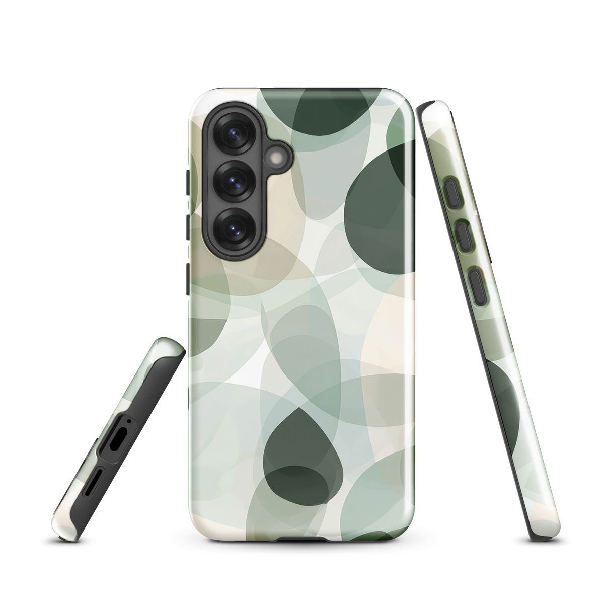 'Tide Pool' Samsung Galaxy S25 tough phone case - protective glossy case NZ Australia