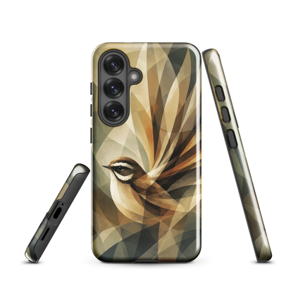 'Fantail' Samsung Galaxy S25 tough phone case - protective glossy case NZ Australia
