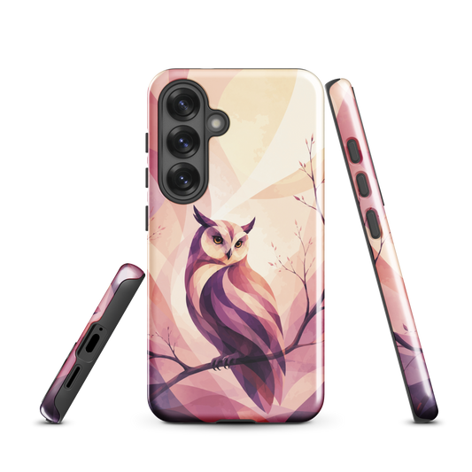 'Ruru' Samsung Galaxy S25 tough case - protective glossy case NZ Australia