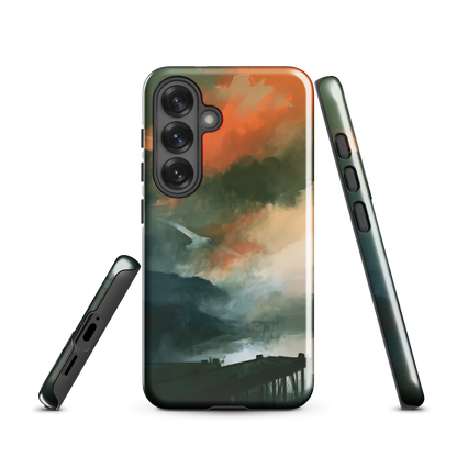 'Harbour' Samsung Galaxy S25 tough phone case - protective glossy case NZ Australia