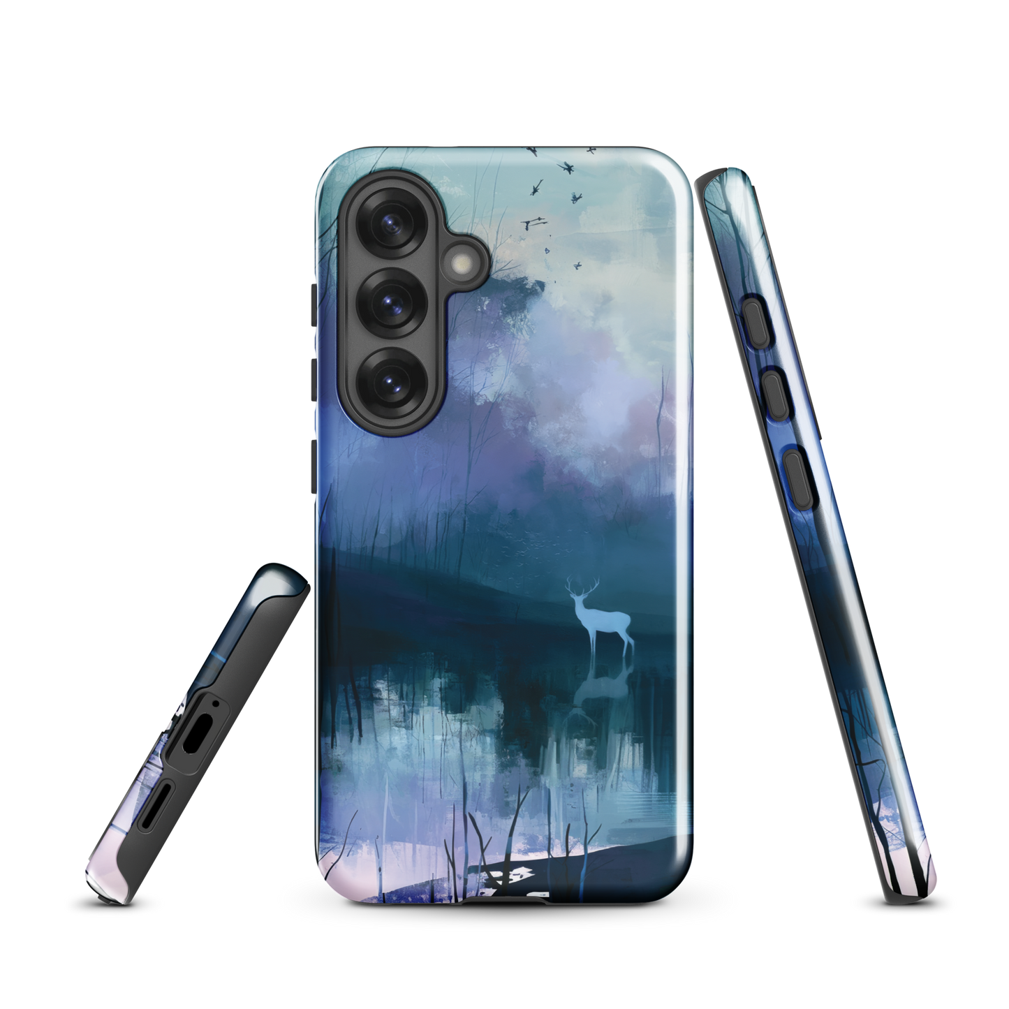 'Hart' Samsung Galaxy S25 tough phone case - protective glossy case NZ Australia