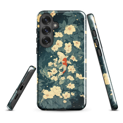 'Koi' Samsung Galaxy S25 Plus tough phone case - protective glossy case NZ Australia