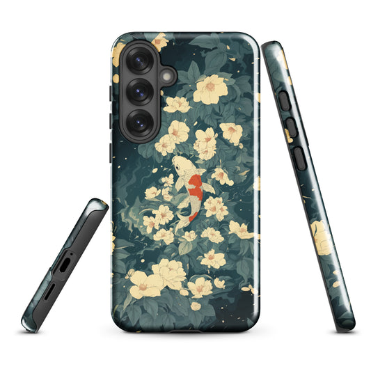 'Koi' Samsung Galaxy S25 Plus tough phone case - protective glossy case NZ Australia