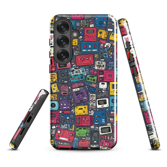 'Arcade' Samsung Galaxy S25 Plus tough phone case - protective glossy case NZ Australia