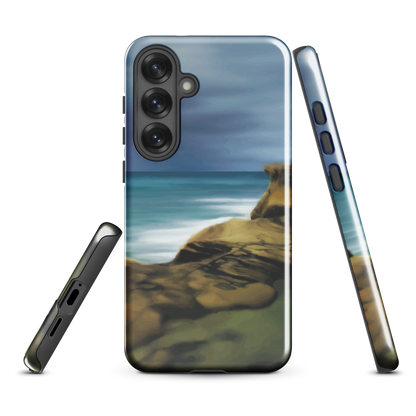 'Castle Point' Samsung Galaxy S25 Plus tough phone case - protective glossy case NZ Australia