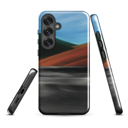 'Heat Wave' Samsung Galaxy S25 Plus tough phone case - protective glossy case NZ Australia