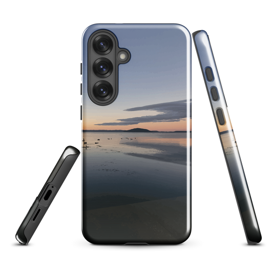 'Whispers on the Lake' Samsung Galaxy S25 Plus tough phone case - protective glossy case NZ Australia