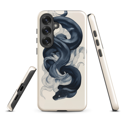 'Midnight Python' Samsung Galaxy S25 Plus tough phone case - protective glossy case NZ Australia