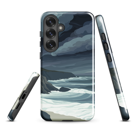 'Cape Kidnappers' Samsung Galaxy S25 Plus tough phone case - protective glossy case NZ Australia