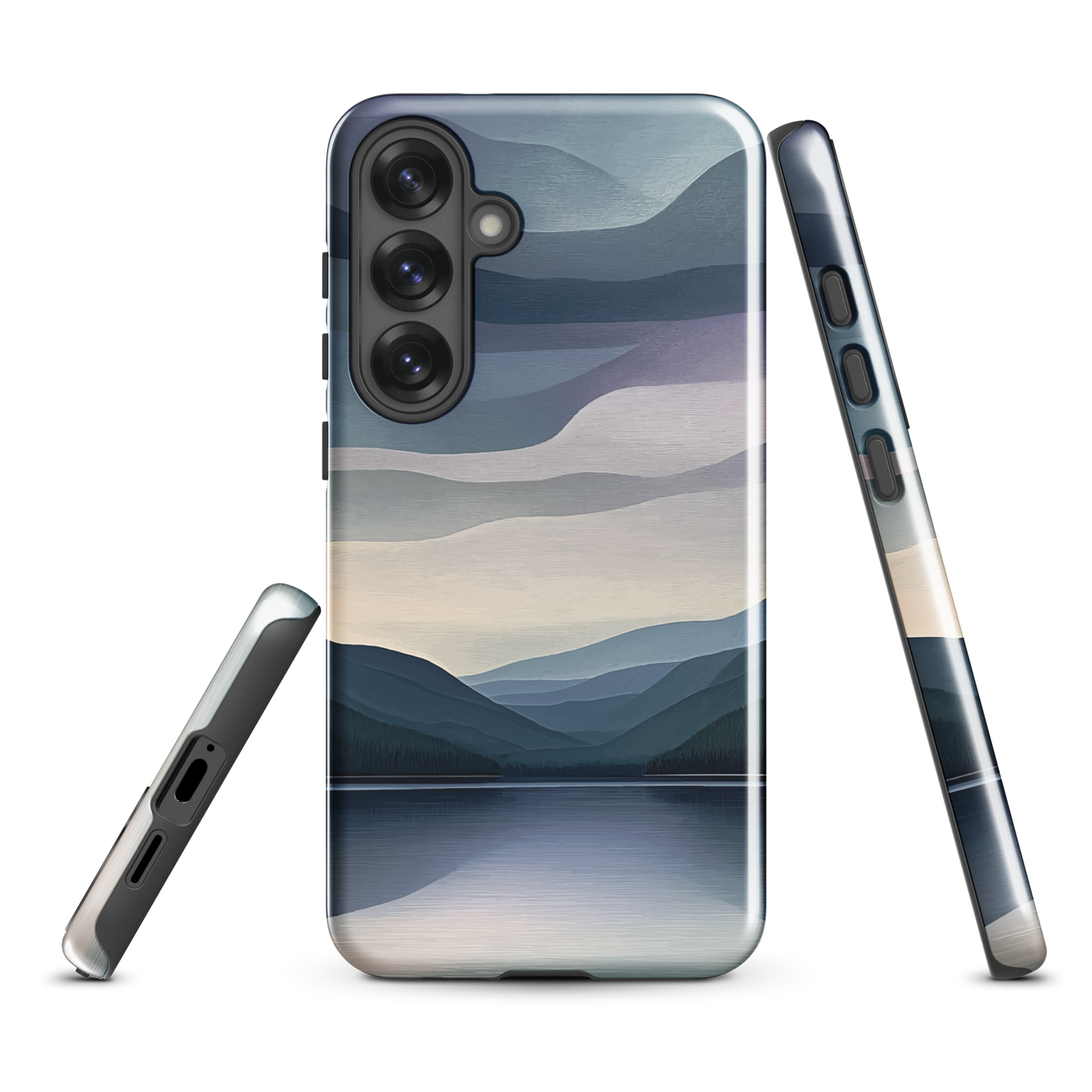 'Reflections' Samsung Galaxy S25 Plus tough phone case - protective glossy case NZ Australia