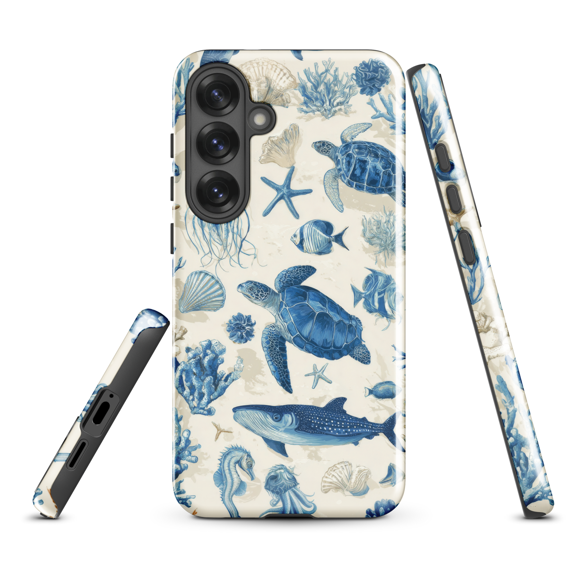 Ocean sketchbook phone case | Coastal marine design NZ