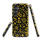 Retro scribbles phone case | Bold retro design NZ