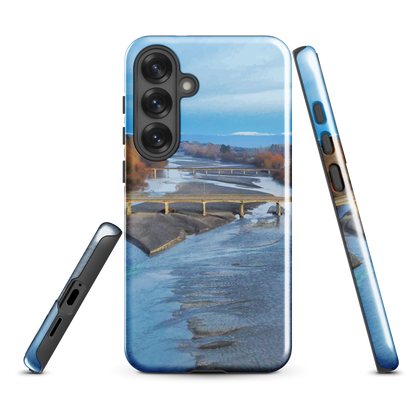 'Ruahine' Samsung Galaxy S25 Plus tough phone case - protective glossy case NZ Australia