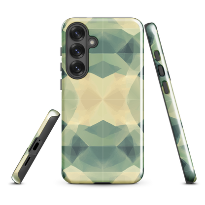 'Symmetry' Samsung Galaxy S25 Plus tough phone case - protective glossy case NZ Australia