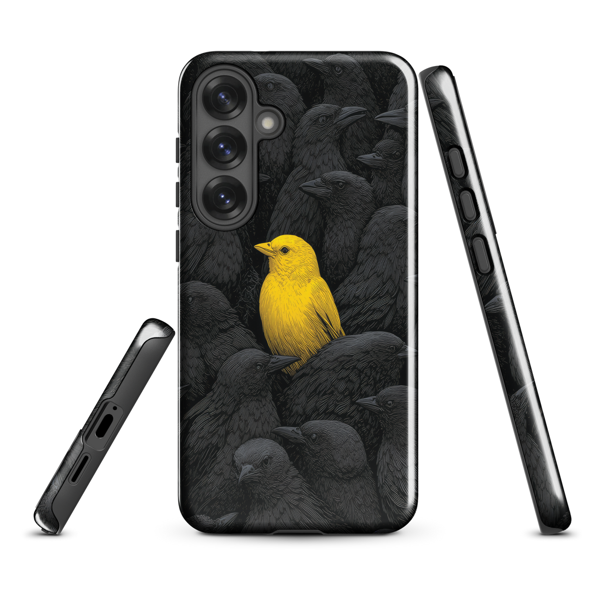 'Stand Out' Samsung Galaxy S25 Plus tough phone case - protective glossy case NZ Australia
