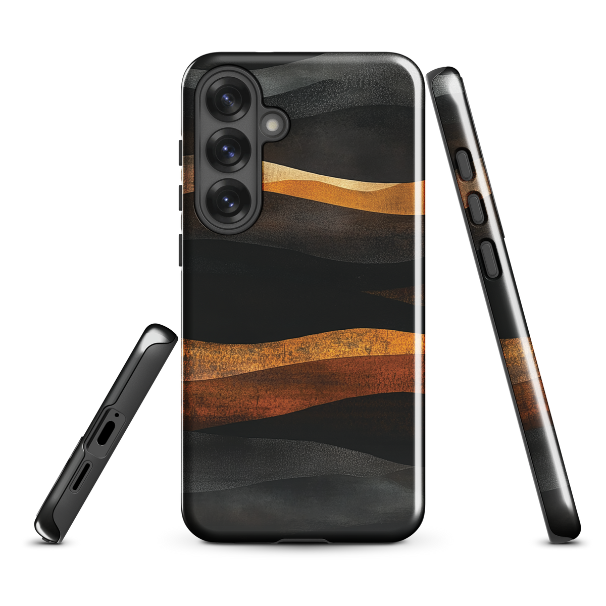 'Flow' Samsung Galaxy S25 Plus tough phone case - protective glossy case NZ Australia