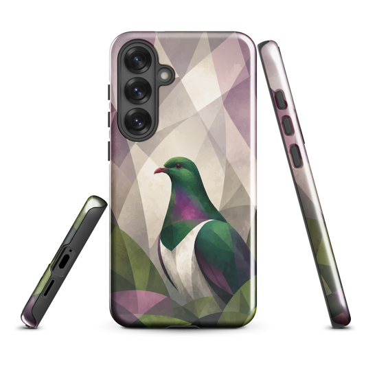 'Kereru' Samsung Galaxy S25 Plus tough phone case - protective glossy case NZ Australia