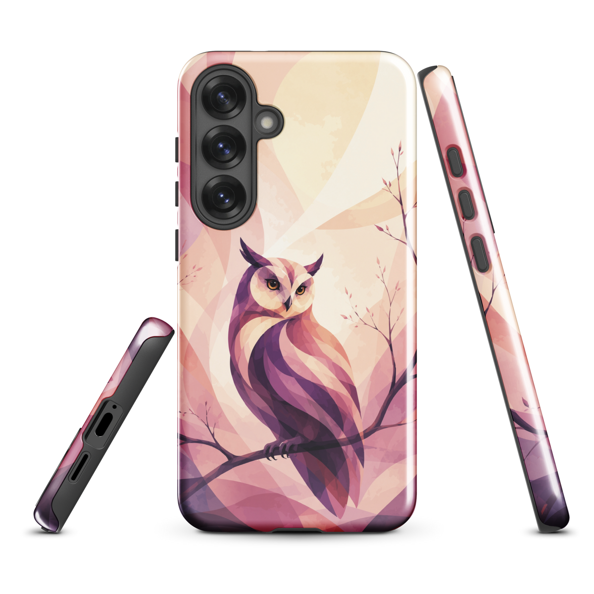 'Ruru' Samsung Galaxy S25 Plus tough case - protective glossy case NZ Australia