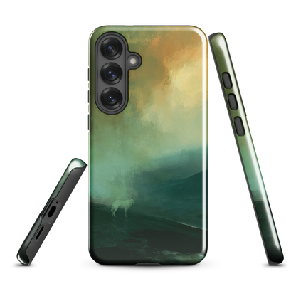 'Acid Rain' Samsung Galaxy S25 Plus tough phone case - protective glossy case NZ Australia