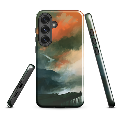 'Harbour' Samsung Galaxy S25 Plus tough phone case - protective glossy case NZ Australia