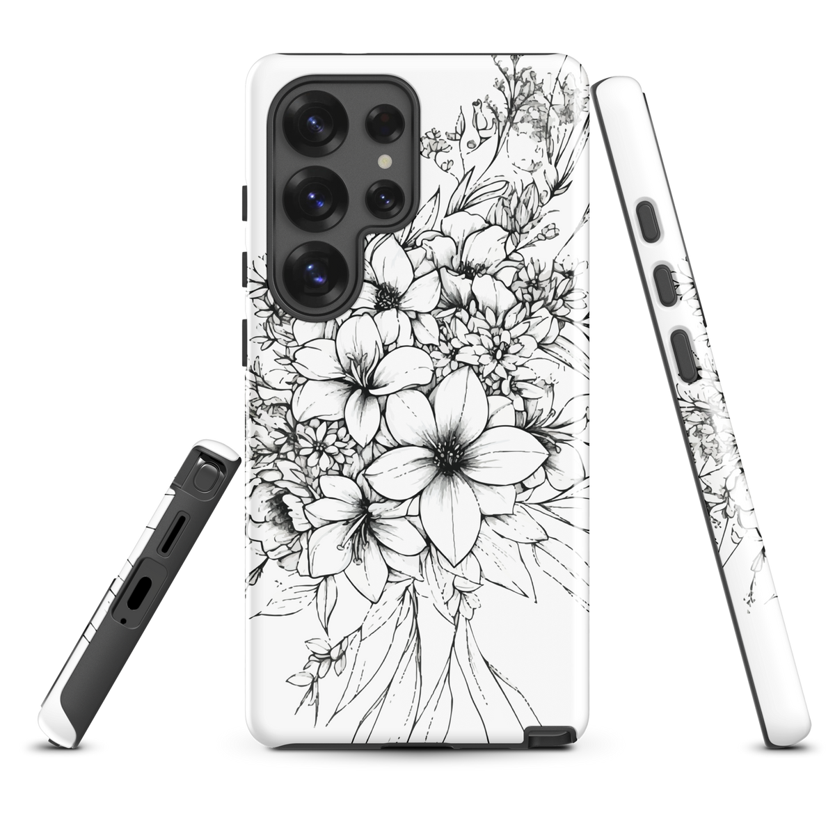 'Silhouette' Samsung Galaxy S25 Ultra tough phone case - protective glossy case NZ Australia